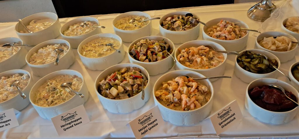 Reichhaltiges Büfett