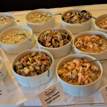 Reichhaltiges Büfett