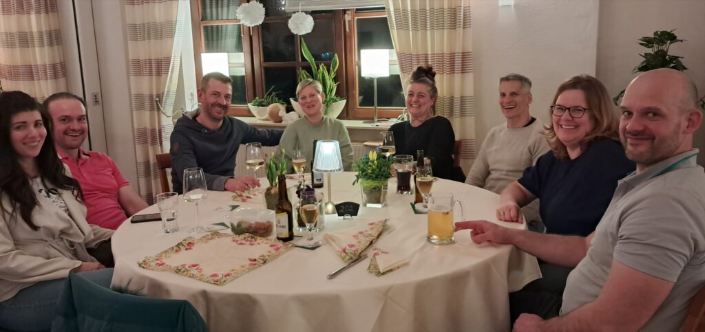 Tolles Essen, tolle Gäste